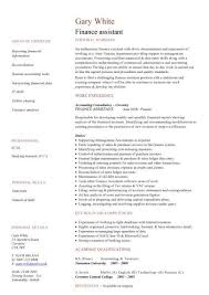 Writing a great accountant resume is an important step in your job search journey. Finance Assistant Cv Sample Strong Ledger Skills Cv Writing Job Description Resume