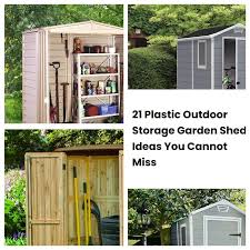Outdoor Storage Garden Shed Ideas