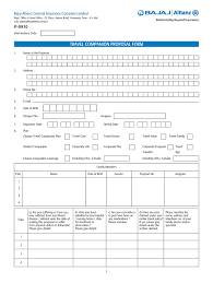 fillable bajaj allianz health