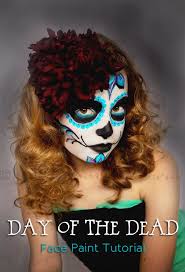 day of the dead face paint tutorial