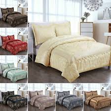 3 piece quilted bedspread comforter set