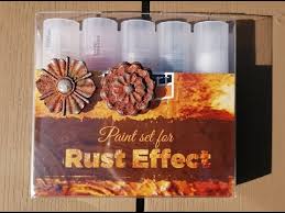 Farbki Pentart Rust Effect Test I