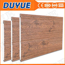Brown Metal Carved Board External Wall