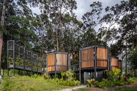 Medellin guru launched the medellin guru events & discussion forum in july 2018 on facebook. Experience Rooms Made Of Hexagonal Units Are Raised On Stilts In A Forest Of Medellin Colombia