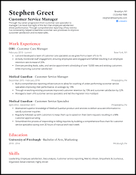 Be sure to use the entire breadth of your experience at school to fill out your resume. 5 Customer Service Resume Examples For 2021