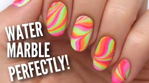 water marble your nails perfectly