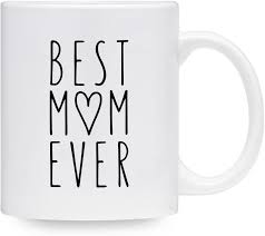 Amazon.com: Best Mom Ever Coffee Mug Mothers Day Gift Thoughtful Heart Design 11 oz: Kitchen & Dining