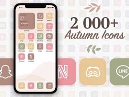 Autumn App Icon Covers Bundle For Ios