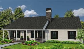 One Story Ranch Style House Plan 4309