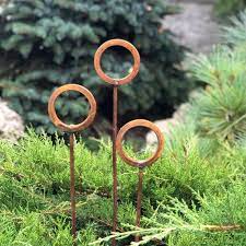 Garden Stakes Garden Decor Metal