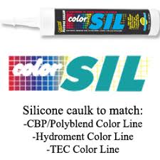 100 Silicone Colored Caulking By Color Rite
