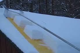 clever snow removal tool makes clearing
