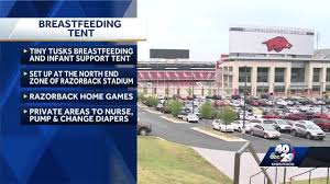 Breastfeeding Tents Coming To Razorback Stadium