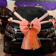 marriage car decoration for wedding