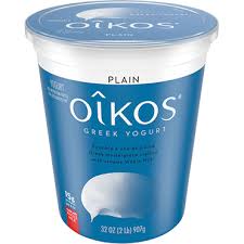 oikos whole milk greek yogurt plain