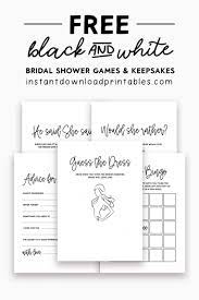 free bridal shower games and keepsakes