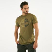 Timberland Mens Kennebec River Large Silicone Tree Slim T Shirt