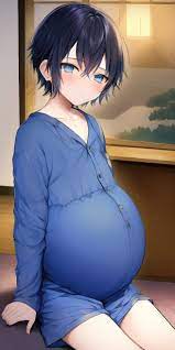 Pregnant belly manga