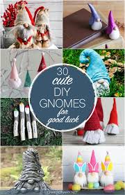 30 cute diy gnomes home decor projects