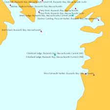Cleveland Ledge Buzzards Bay Massachusetts Current 15d
