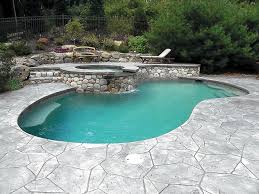 stamped concrete patio in los angeles