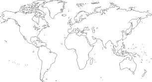 Right Click On The World Map Stencil To Download It Cool Stuff