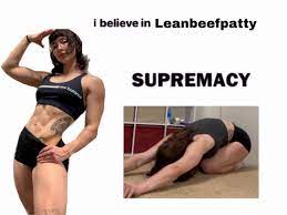 Lean beef patty meme