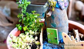 Create A Fairy Garden In A Flower Pot