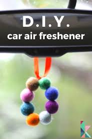 all natural diy car air freshener