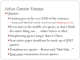 Julius Caesar Essays Introduction Paragraph Ppt Video Online Download