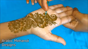 Simple Arabic Mehandi Bridal Mehndi Designs For Hands Full Back Henna Front Hand Easy Cone