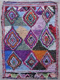 boucherouite large berber rug l57343