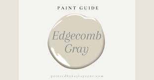 Edgecomb Gray Paint Guide