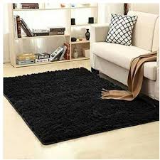 Generic Fluffy Carpet 5 8 Black