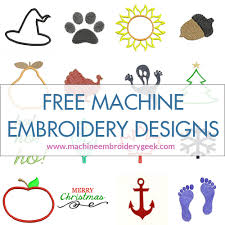 In contrast to the painstaking manual labor, it takes much less time, and makes you happy with the finished image. Free Embroidery Designs Machine Embroidery Geek