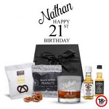 21st birthday whiskey gift bo for