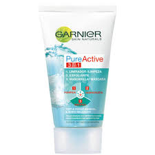 garnier active 3 in 1 cleansing gel