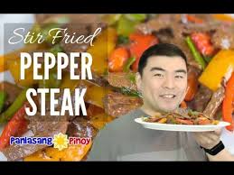 stir fried pepper steak you