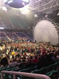 Greensboro Coliseum Section 123 Concert Seating