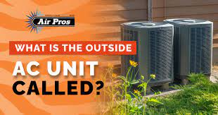what is the outside ac unit called