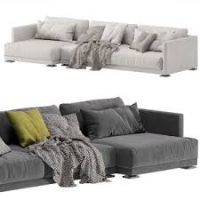 poliform bristol sofa 2 version 3d