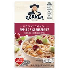 save on quaker instant oatmeal apples