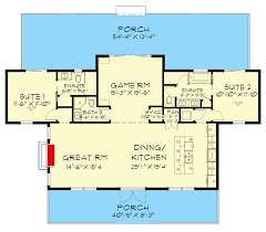 modern cozy cote house plan under