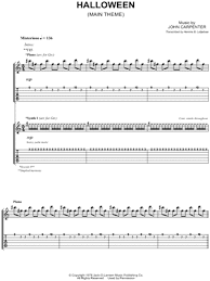 How to play michael myers scary halloween song letternoteplayer. Halloween Main Theme Sheet Music 23 Arrangements Available Instantly Musicnotes