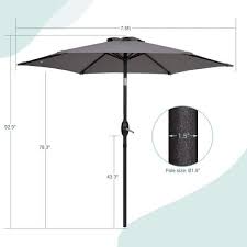 Joyesery 7 5 Ft Patio Market Umbrellas