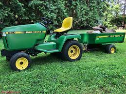 john deere 260 garden tractor up