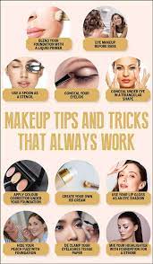makeup tips and tricks that always work