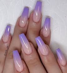 Right now, there are several examples of purple nail designs each of which is beautiful. Wakeup And Makeup Purple Acrylic Nails Summer Acrylic Nails Nail Designs Glitter