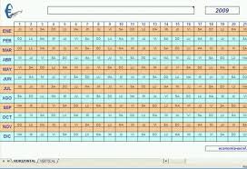 Calendario Excel 2010 Descargar Gratis