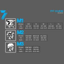 7idp M2 Helmet Size Chart Panamerican Electronics